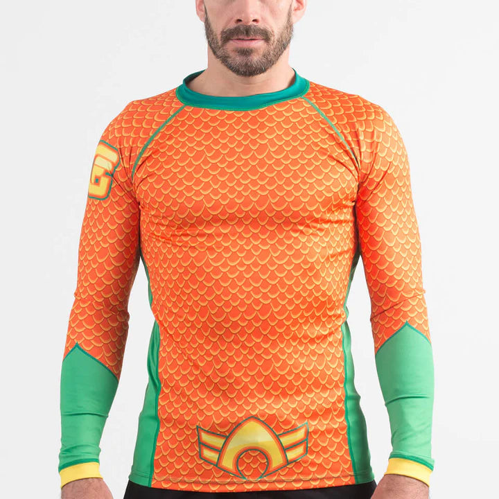 AQUAMAN RASH GUARD